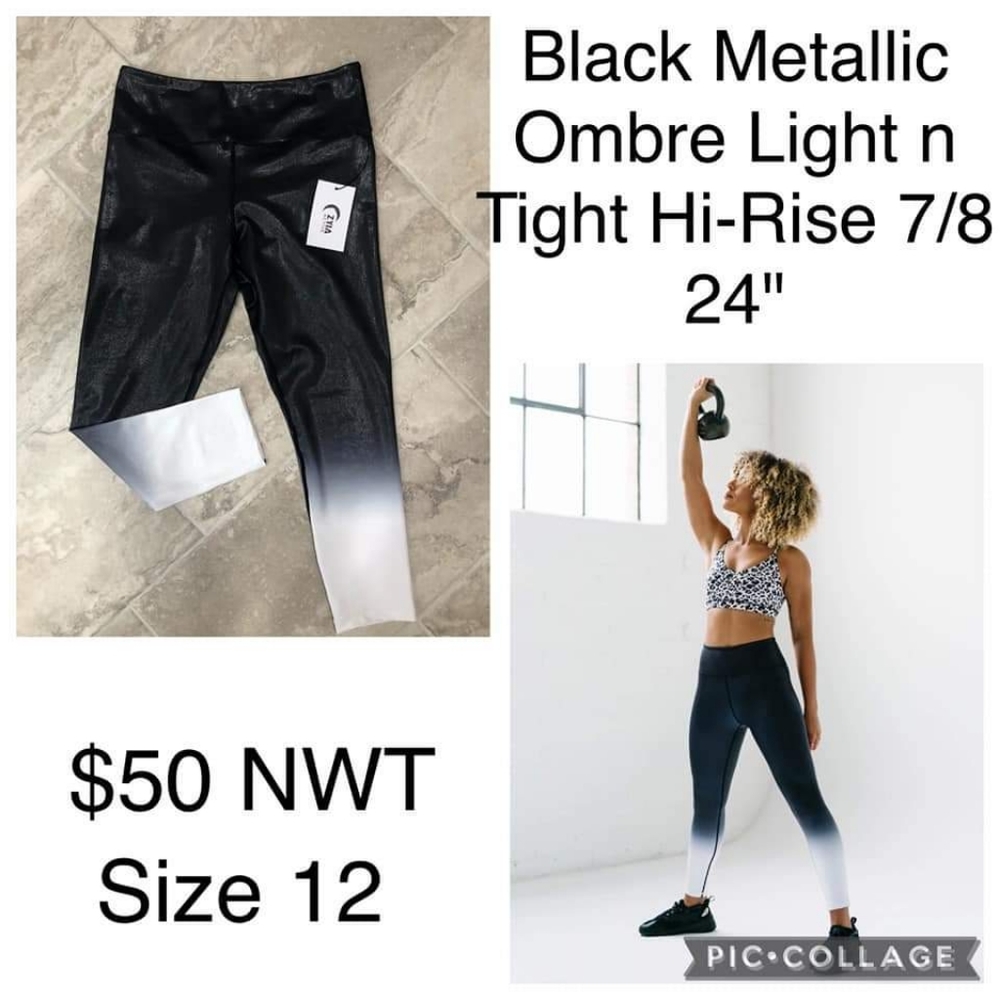 NWT  ZYIA Light N Tight Ombre